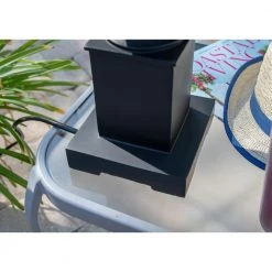 Spruce 27 in. Aged Bronze Outdoor Table Lamp by Kenroy Home -Kenroy Home Sales aged bronze kenroy home outdoor table lamps 35245abz 44 1000