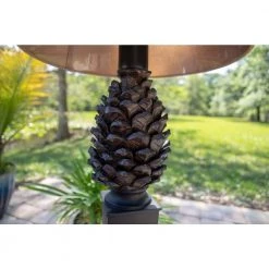 Spruce 27 in. Aged Bronze Outdoor Table Lamp by Kenroy Home -Kenroy Home Sales aged bronze kenroy home outdoor table lamps 35245abz 4f 1000
