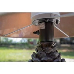 Spruce 27 in. Aged Bronze Outdoor Table Lamp by Kenroy Home -Kenroy Home Sales aged bronze kenroy home outdoor table lamps 35245abz fa 1000