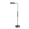 Denton 50 in. Antique Brass Floor Lamp with Adjustable Height by Kenroy Home -Kenroy Home Sales antique brass kenroy home floor lamps 33055ab 64 1000