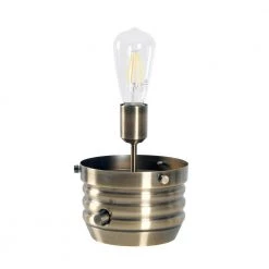 Edison 18 in. H Antique Brass Table Lamp by Kenroy Home -Kenroy Home Sales antique brass kenroy home table lamps 32462ab 76 1000