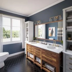 Ramona 22 in. 3-Light Antique Brass Vanity Light with Clear Glass Shades by Kenroy Home -Kenroy Home Sales antique brass kenroy home vanity lighting 94106ab 66 1000