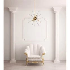 Harbin 6-Light Antique Bronze Chandelier by OVE Decors -Kenroy Home Sales antique bronze ove decors chandeliers harbin fa 1000