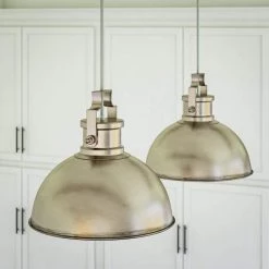 Nautilus 1-Light Antique Nickel Pendant by Kenroy Home -Kenroy Home Sales antique nickel finish kenroy home chandeliers 92065ani 44 1000
