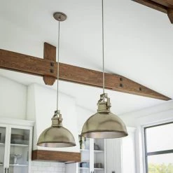 Nautilus 1-Light Antique Nickel Pendant by Kenroy Home -Kenroy Home Sales antique nickel finish kenroy home chandeliers 92065ani fa 1000