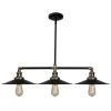 Ancestry 3-Light Bronze Island Pendant with Black Shade by Kenroy Home -Kenroy Home Sales black and antique bronze kenroy home chandeliers 93377bl 64 1000