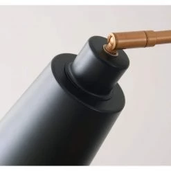 Alvar 1-Light Black and Gold Swing Arm Wall Light with Plug by Kenroy Home -Kenroy Home Sales black and gold kenroy home wall lamps 35330bl fa 1000