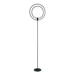 Aurora 63 in. Black indoor Floorchiere Lamp by Kenroy Home
