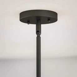 Damien 6-Light Black Chandelier by Kenroy Home -Kenroy Home Sales black finish with plated antique brass kenroy home chandeliers 93896bl 44 1000