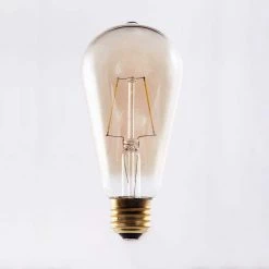 48 ft. 24 Oversized Edison Light Bulbs Black/Gold All Weather LED String Light by OVE Decors -Kenroy Home Sales black gold ove decors string lights string light fa 1000