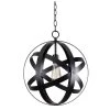 Global 1-Light Black Pendant by Kenroy Home -Kenroy Home Sales black kenroy home chandeliers 93551blk 64 1000