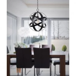 Global 1-Light Black Pendant by Kenroy Home 11 Global 1-Light Black Pendant by Kenroy Home -Kenroy Home Sales black kenroy home chandeliers 93551blk 76 1000