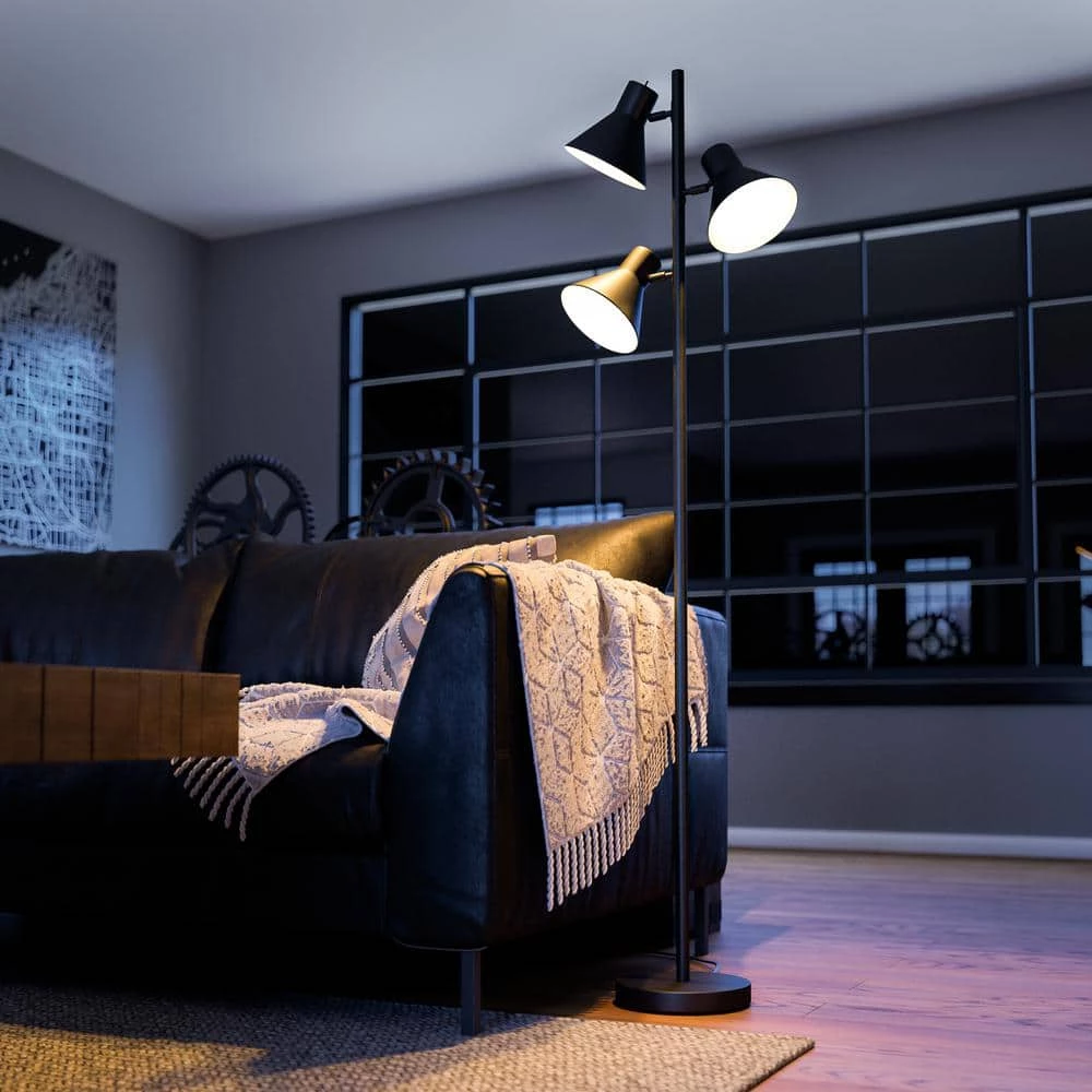 Ash 64 in. Black Tree Lamp by Kenroy Home 8 Ash 64 in. Black Tree Lamp by Kenroy Home - Image 6