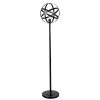 Global 58 in. Black Floor Lamp with Black Metal Shade by Kenroy Home -Kenroy Home Sales black kenroy home floor lamps 32904bl 64 1000
