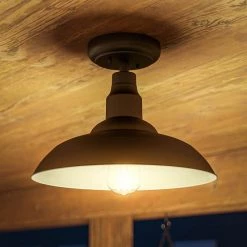 Dale Large Black Outdoor Semi Flush Mount by Kenroy Home 13 Dale Large Black Outdoor Semi Flush Mount by Kenroy Home -Kenroy Home Sales black kenroy home outdoor flush mount lights 93509bl fa 1000