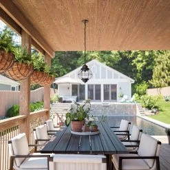 Hatteras 16 in. Black Hanging Lantern by Kenroy Home 9 Hatteras 16 in. Black Hanging Lantern by Kenroy Home -Kenroy Home Sales black kenroy home outdoor pendant lights 90965bl 4f 1000