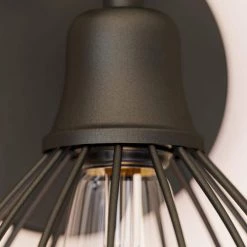 Cagney 3-Light Black Bath Vanity Light by Kenroy Home -Kenroy Home Sales black kenroy home vanity lighting 93973bl 76 1000