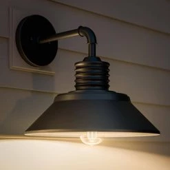 Sully Large 1-Light Black Outdoor Sconce by Kenroy Home 17 Sully Large 1-Light Black Outdoor Sconce by Kenroy Home -Kenroy Home Sales black kenroy home wall sconces 94095bl 31 1000