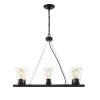 Clark VI 6-Light Black Chandelier with Clear Glass Shades by OVE Decors -Kenroy Home Sales black ove decors chandeliers 15lchr cla630 p 64 1000
