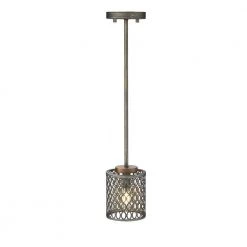 Lance 1-Light Black Mini Pendant by OVE Decors -Kenroy Home Sales black ove decors pendant lights 15lpe lanc05 pb c3 1000