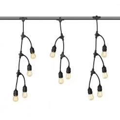 Kenroy Home Sales 13 Fence 27.5 ft. Plug-In S14 Bulbs String Light by OVE Decors