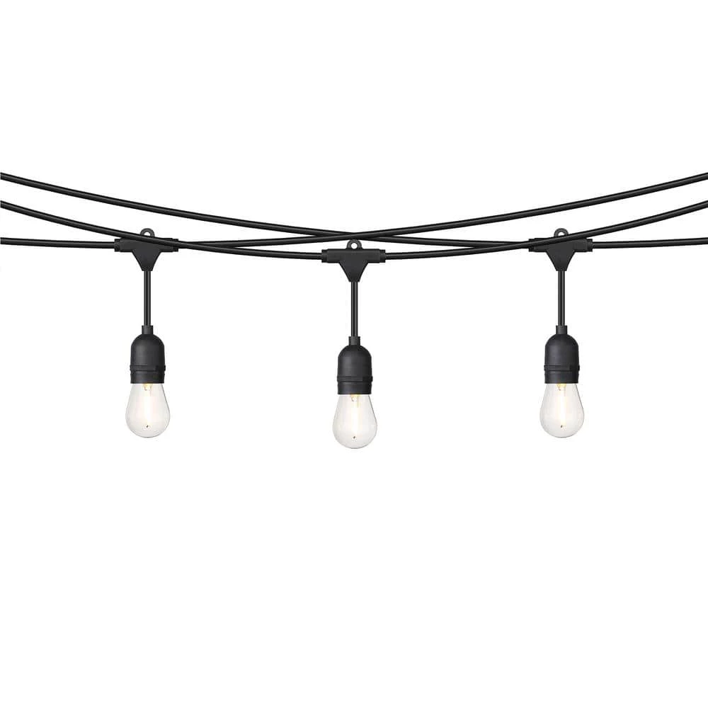 Outdoor 24 ft. Plug-In S14 Bulbs Sting Light by OVE Decors 2 Outdoor 24 ft. Plug-In S14 Bulbs Sting Light by OVE Decors