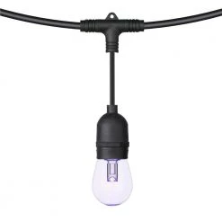 Outdoor 24 ft. Plug-In S14 Bulbs RGB String Light II with Remote Control by OVE Decors 16 Outdoor 24 ft. Plug-In S14 Bulbs RGB String Light II with Remote Control by OVE Decors -Kenroy Home Sales black ove decors string lights 15lst s14224 rb 1f 1000