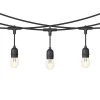Outdoor 24 ft. Plug-In S14 Bulbs RGB String Light II with Remote Control by OVE Decors 1 Outdoor 24 ft. Plug-In S14 Bulbs RGB String Light II with Remote Control by OVE Decors -Kenroy Home Sales black ove decors string lights 15lst s14224 rb 64 1000
