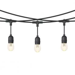 Kenroy Home Sales 7 Outdoor 24 ft. Plug-In S14 Bulbs RGB String Light II with Remote Control by OVE Decors