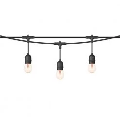 Outdoor 24 ft. Plug-In S14 Bulbs RGB String Light II with Remote Control by OVE Decors 14 Outdoor 24 ft. Plug-In S14 Bulbs RGB String Light II with Remote Control by OVE Decors -Kenroy Home Sales black ove decors string lights 15lst s14224 rb c3 1000