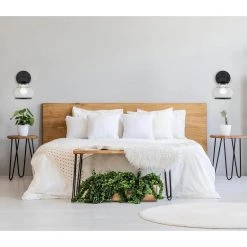 Theodore 6 in. 1-Light Black Vanity Light with Clear Glass Shade by OVE Decors -Kenroy Home Sales black ove decors vanity lighting 15lva the506 pb 31 1000