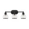 Theodore VIII 7.1 in, Painted Black Bathroom Vanity Light with Clear Glass Shades by OVE Decors 2 Theodore VIII 7.1 in, Painted Black Bathroom Vanity Light with Clear Glass Shades by OVE Decors -Kenroy Home Sales black ove decors vanity lighting 15lva the824 p 64 1000