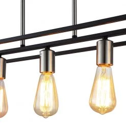 Agnes II 5-Light Black and Silver Pendant by OVE Decors 14 Agnes II 5-Light Black and Silver Pendant by OVE Decors -Kenroy Home Sales black silver ove decors chandeliers agnes ii 4f 1000