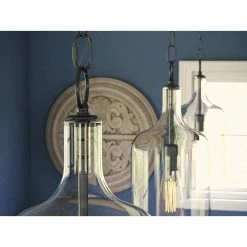 Capri 1-Light Bronze Mini Pendant by Kenroy Home 11 Capri 1-Light Bronze Mini Pendant by Kenroy Home -Kenroy Home Sales blackened oil rubbed bronze finish kenroy home pendant lights 91831orb 1f 1000