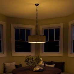 Margot 3-Light Oil-Rubbed Bronze Pendant by Kenroy Home -Kenroy Home Sales blackened oil rubbed bronze kenroy home chandeliers 91640orb 44 1000