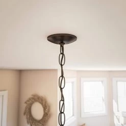 Pannier 9-Light Oil-Rubbed Bronze with Silver Highlights Chandelier by Kenroy Home -Kenroy Home Sales blackened oil rubbed bronze kenroy home chandeliers 93069orb 76 1000