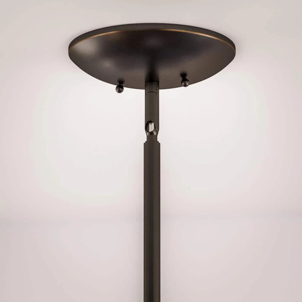 Conical 3-Light Oil Rubbed Bronze Pendant by Kenroy Home 5 Conical 3-Light Oil Rubbed Bronze Pendant by Kenroy Home - Image 3