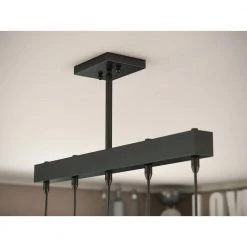 Appalachian 5 Light Oil Rubbed Bronze Island Pendant by Kenroy Home 17 Appalachian 5 Light Oil Rubbed Bronze Island Pendant by Kenroy Home -Kenroy Home Sales blackened oil rubbed bronze kenroy home chandeliers 93695orb 1f 1000