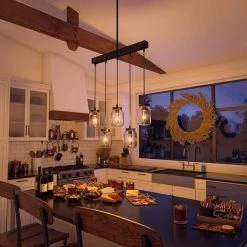 Appalachian 5 Light Oil Rubbed Bronze Island Pendant by Kenroy Home 14 Appalachian 5 Light Oil Rubbed Bronze Island Pendant by Kenroy Home -Kenroy Home Sales blackened oil rubbed bronze kenroy home chandeliers 93695orb 66 1000