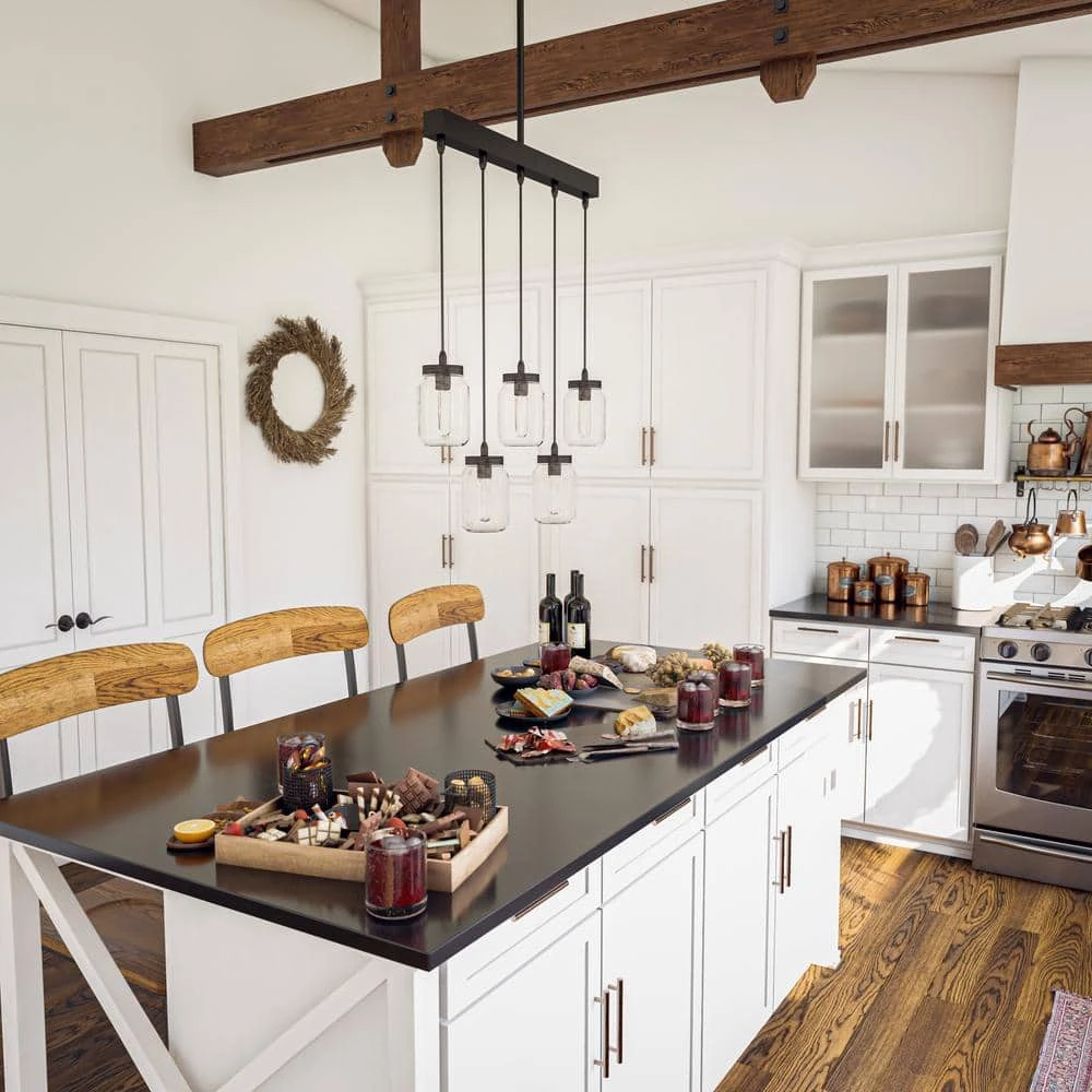 Appalachian 5 Light Oil Rubbed Bronze Island Pendant by Kenroy Home 4 Appalachian 5 Light Oil Rubbed Bronze Island Pendant by Kenroy Home - Image 2