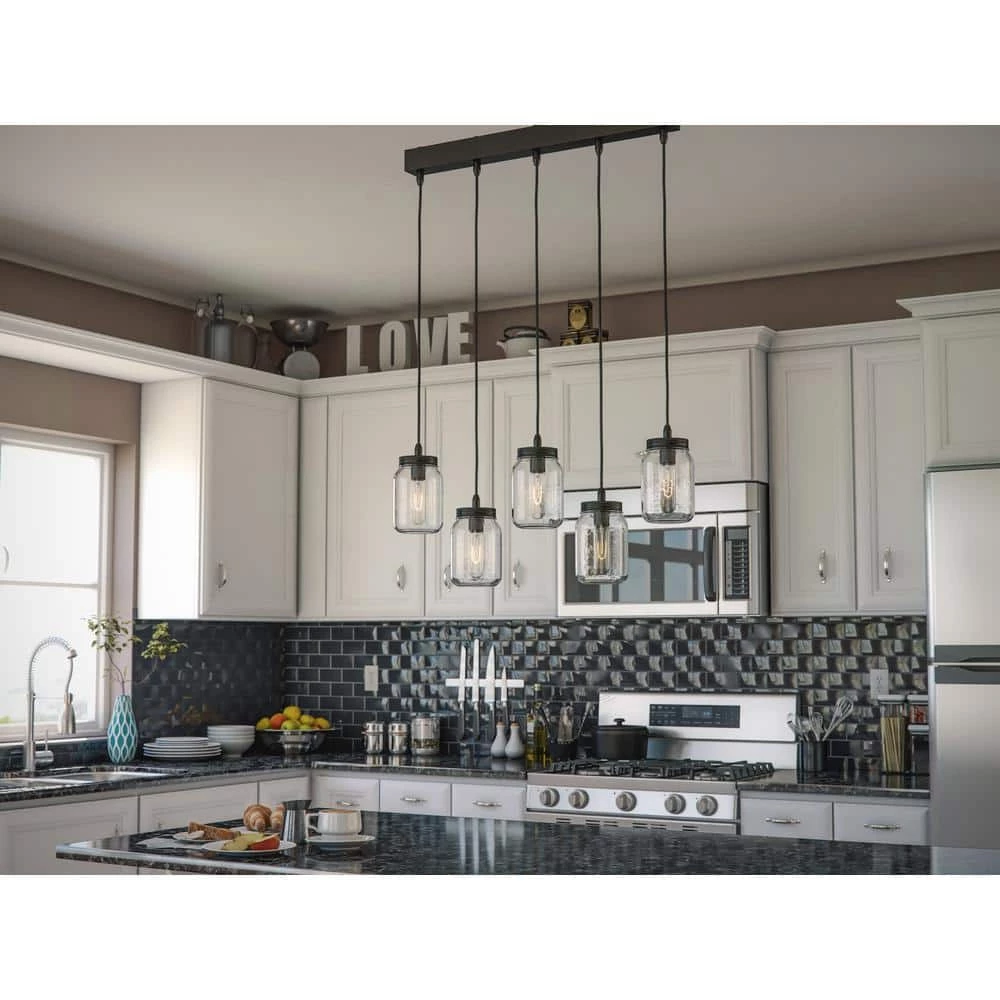 Appalachian 5 Light Oil Rubbed Bronze Island Pendant by Kenroy Home 10 Appalachian 5 Light Oil Rubbed Bronze Island Pendant by Kenroy Home - Image 8