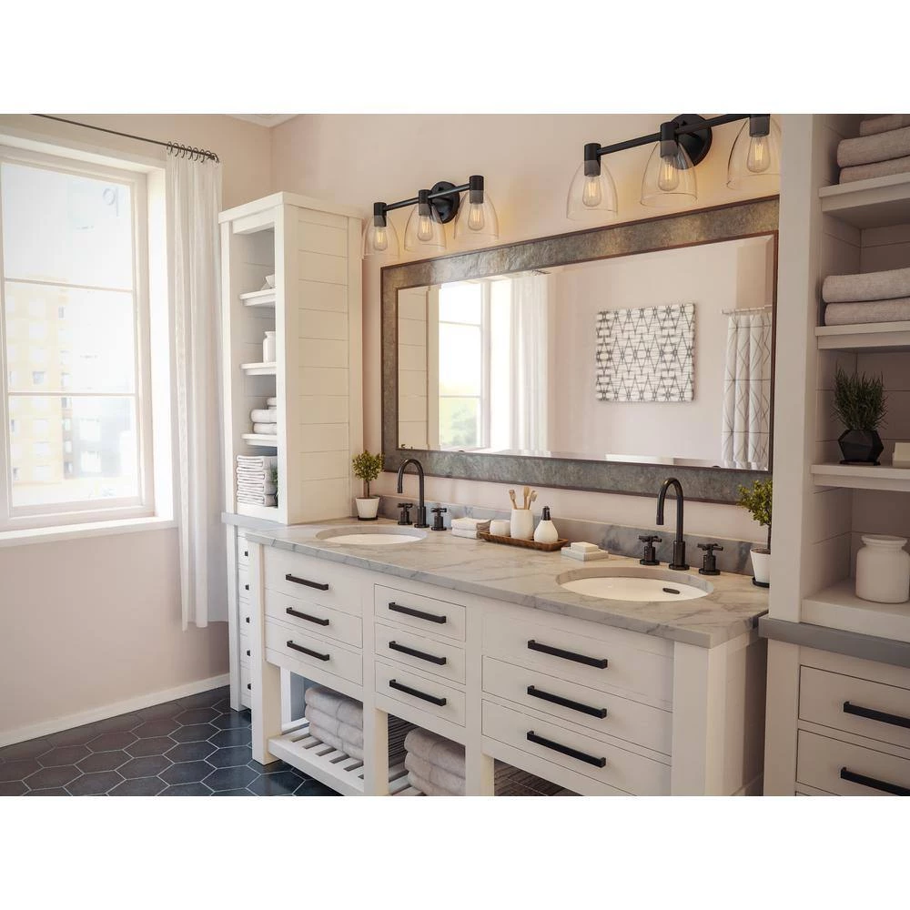 Edis 3 Light Bronze Vanity Light by Kenroy Home 6 Edis 3 Light Bronze Vanity Light by Kenroy Home - Image 4