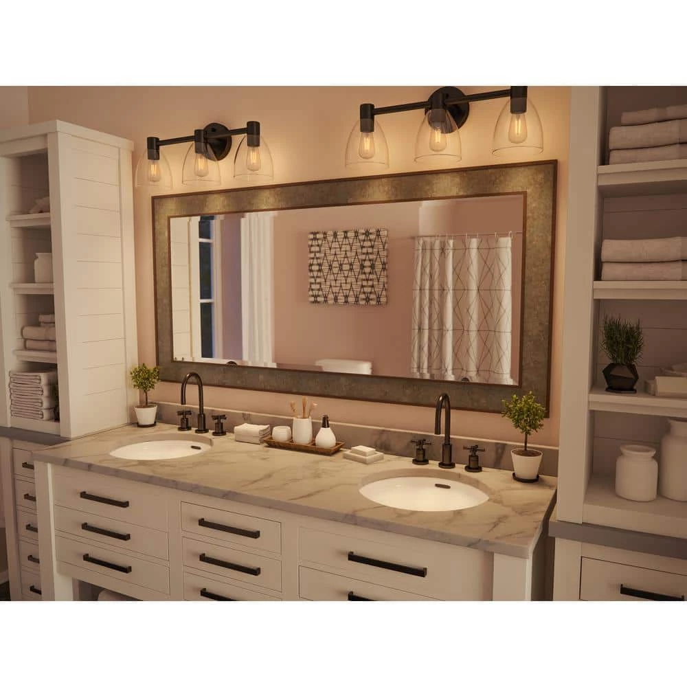 Edis 3 Light Bronze Vanity Light by Kenroy Home 8 Edis 3 Light Bronze Vanity Light by Kenroy Home - Image 6