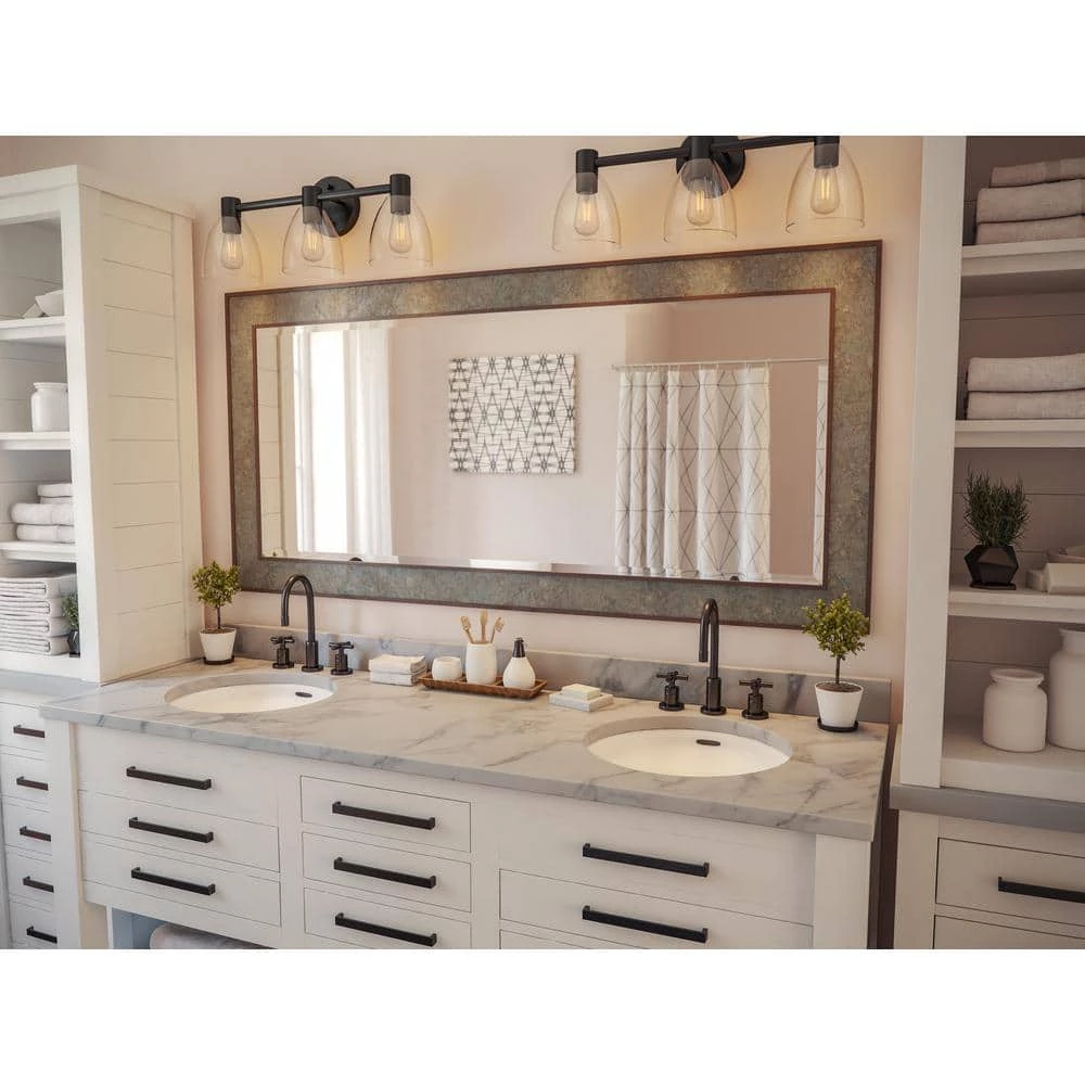 Edis 3 Light Bronze Vanity Light by Kenroy Home 4 Edis 3 Light Bronze Vanity Light by Kenroy Home - Image 2