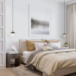 Sumaya 1-Light Brass and Black Mini Pendant with Glass Shade by OVE Decors 15 Sumaya 1-Light Brass and Black Mini Pendant with Glass Shade by OVE Decors -Kenroy Home Sales brass and black ove decors pendant lights sumaya p 1lt 76 1000