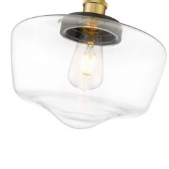 Sumaya 1-Light Brass and Black Mini Pendant with Glass Shade by OVE Decors 14 Sumaya 1-Light Brass and Black Mini Pendant with Glass Shade by OVE Decors -Kenroy Home Sales brass and black ove decors pendant lights sumaya p 1lt fa 1000
