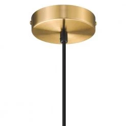 Romina 1-Light Brass Mini Pendant with Glass Shade by OVE Decors -Kenroy Home Sales brass ove decors pendant lights romina p 1lt 44 1000