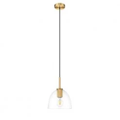 Romina 1-Light Brass Mini Pendant with Glass Shade by OVE Decors -Kenroy Home Sales brass ove decors pendant lights romina p 1lt c3 1000