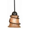 Twigs 1-Light Bronze Mini Pendant by Kenroy Home -Kenroy Home Sales bronze kenroy home chandeliers 90908brz 64 1000