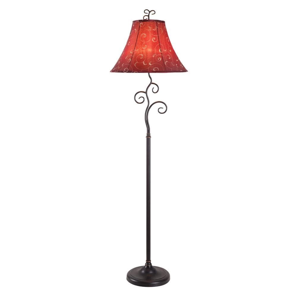 Richardson 61 in. Bronze Floor Lamp by Kenroy Home 7 Richardson 61 in. Bronze Floor Lamp by Kenroy Home - Image 5